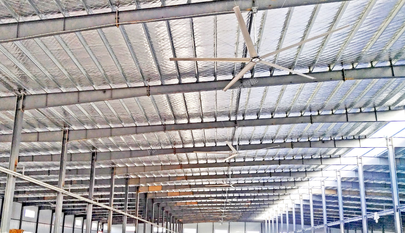 北汽集團汽車座椅生產車間工業(yè)吊扇