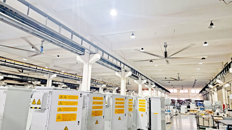 工業(yè)大型風扇鋼絲繩