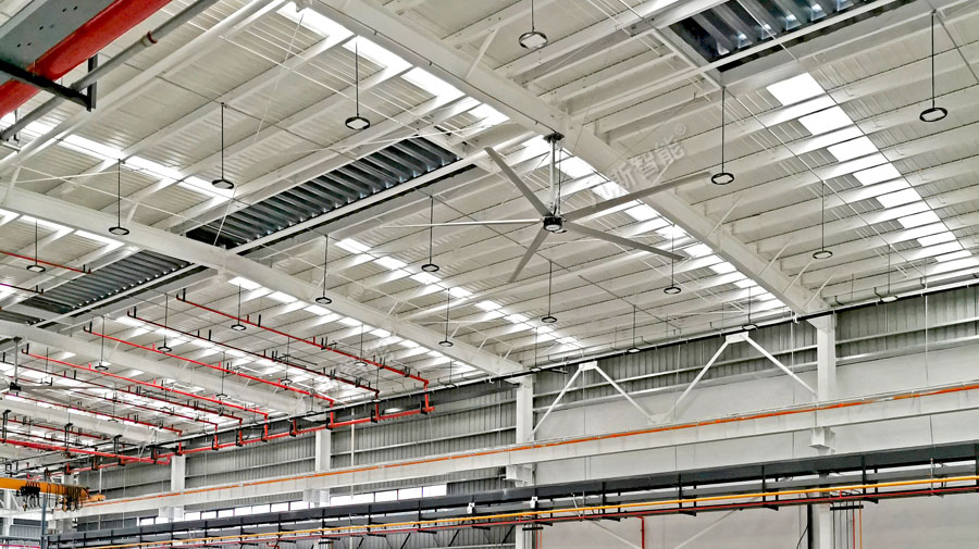 倉(cāng)庫(kù)除濕用工業(yè)大風(fēng)扇